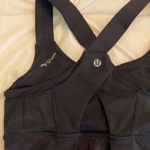Lululemon black My Heart Races Tank